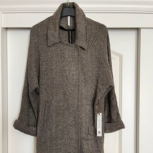 Willow & Clay Notch Collar Duster Cardigan